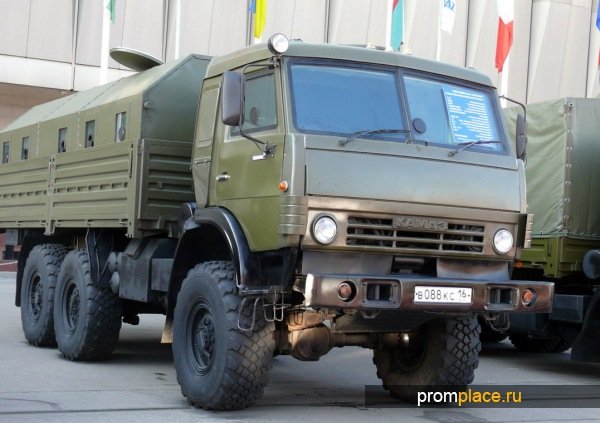 The first Russian remote-controlled truck model is based on KamAZ 5350