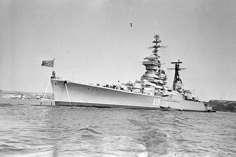 Admiral Ushakov cruiser, 1974. Source: N. Verinchuk / RIA Novosti