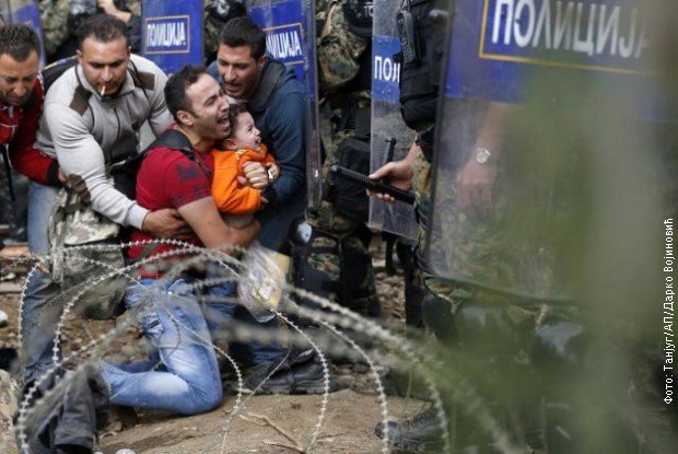 Migrant s detetom