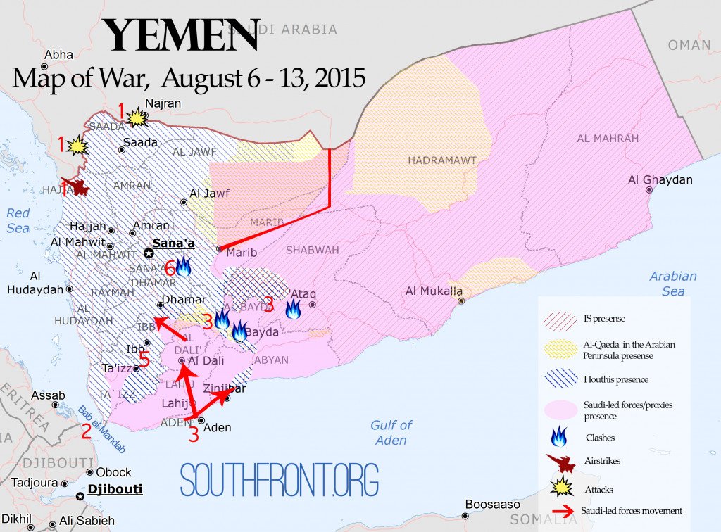 yemen august 6-13