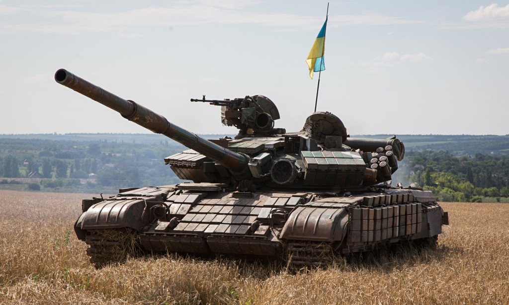 Ukrainian tank
