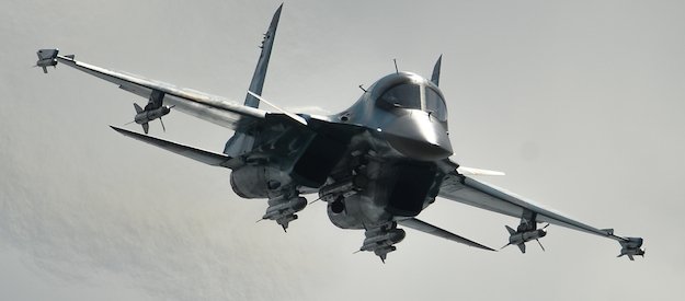 2686768 08/28/2015 A Sukhoi-34 jet performs a demo flight at the MAKS 2015 International Aviation and Space Salon in Zhukovsky outside Moscow. Vladimir Astapkovich/RIA Novosti