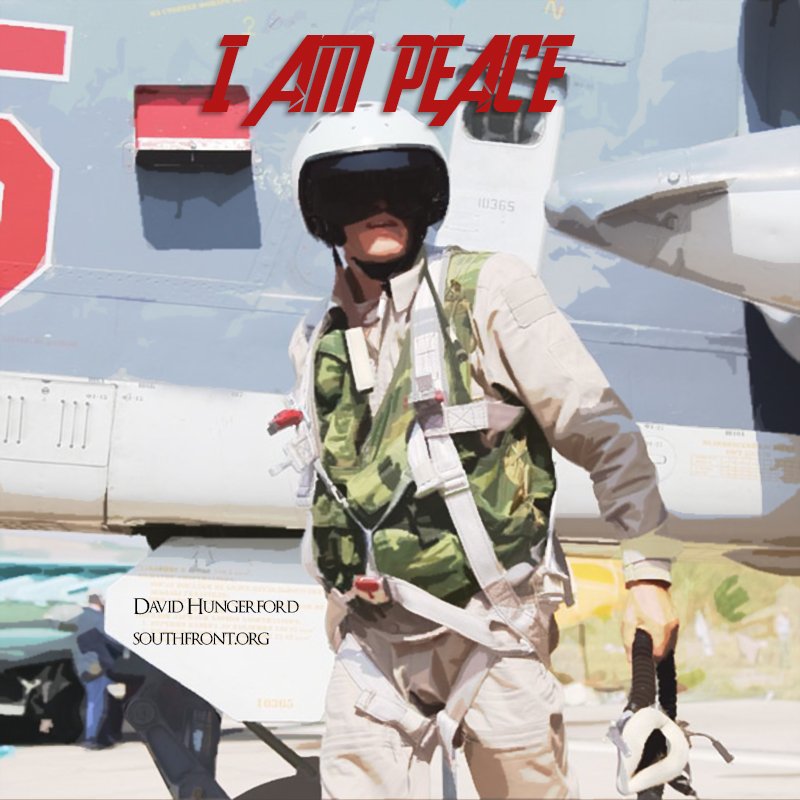 Russian aviator at the air base around Latakia, Syria