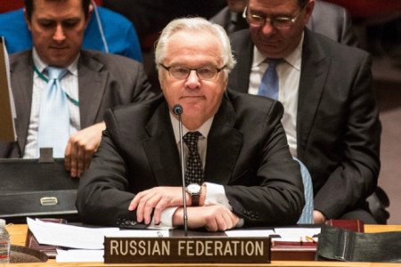Russian envoy for UN, Vitaly Churkin