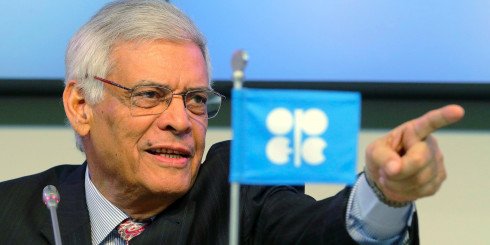 Secretary General of OPEC Abdalla Salem El-Badri of Libya.