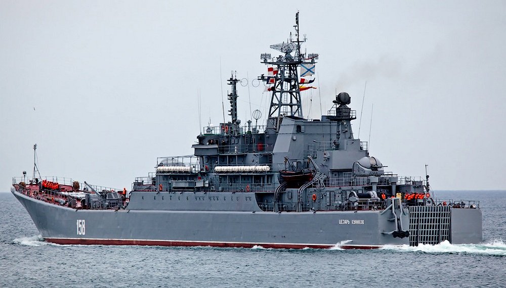 The big landing ship "Caesar Kunikov"
