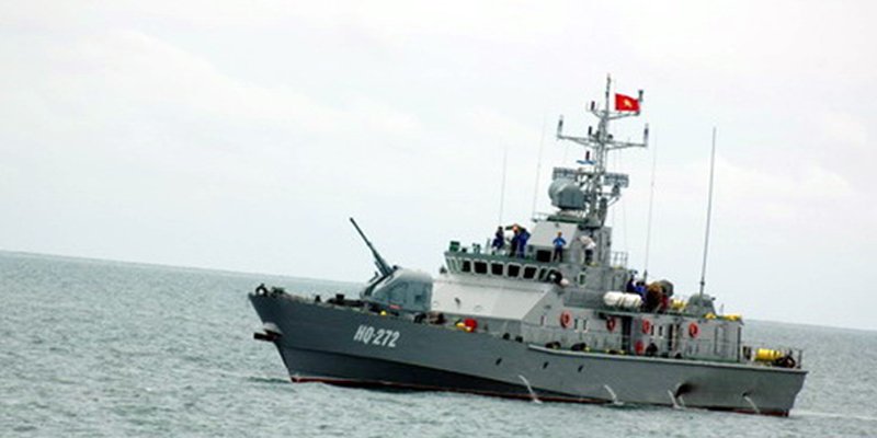 Indigenously produced Patrol Boat TT-400TP of the Vietnam Peoples’ Navy underway.