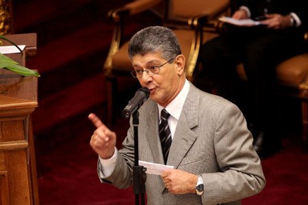 Henry Ramos Allup, MUD elected President of Venezuela's National Assembly.