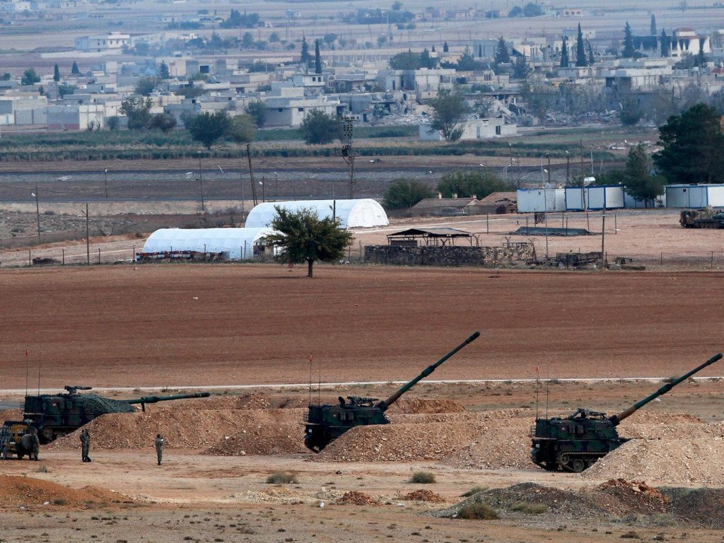 Turkey-artillery-border