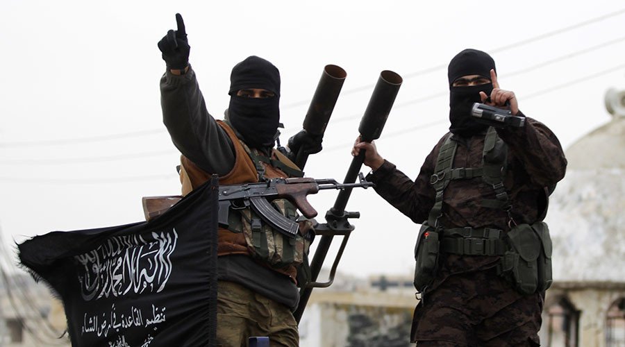 Members of al Qaeda's Nusra Front. © Khalil Ashawi / Reuters