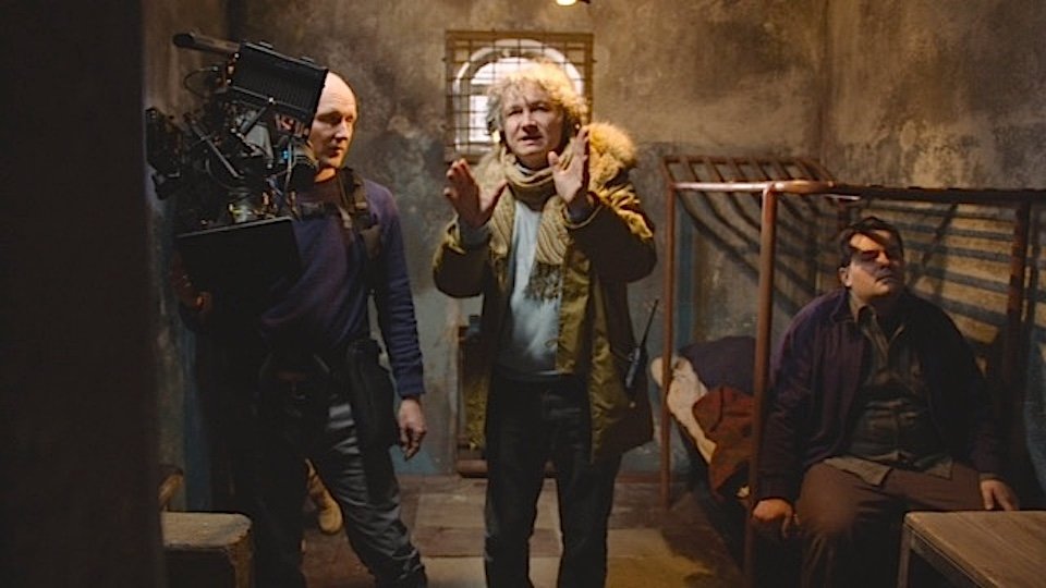 Nekrasov (c) in a scene from his new film (Photo: greens-efa.eu)