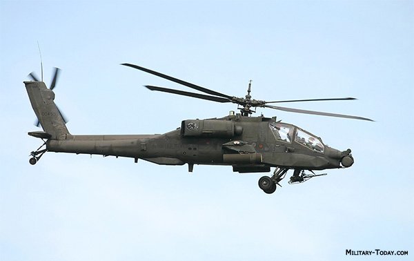 Boeing AH-64A Apache helicopter