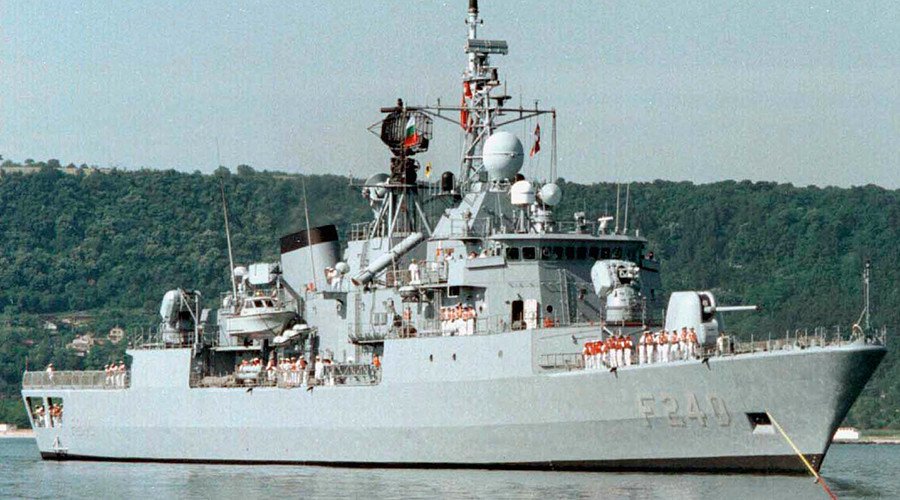 FILE PHOTO: Turkish Navy missile Yavuz-class frigate © Reuters