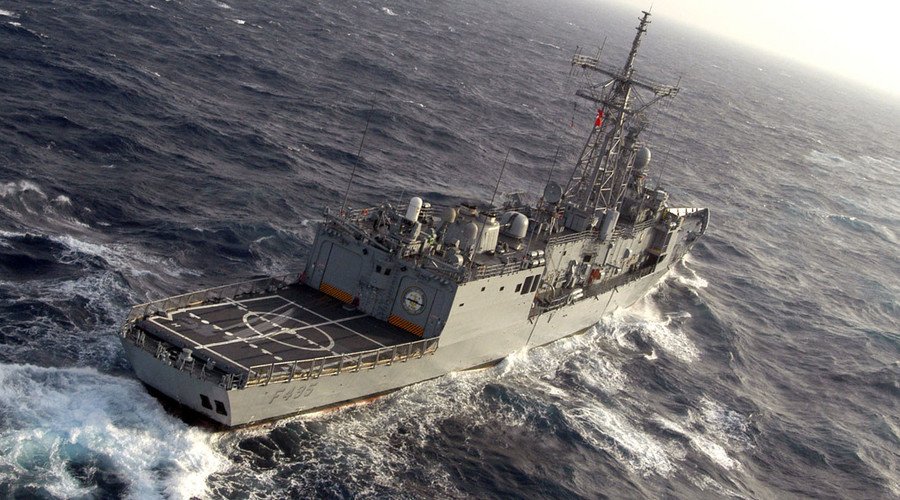 FILE PHOTO, Turkish frigate F-495 TCG Gediz. © Wikipedia