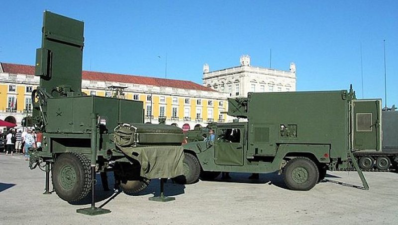 AN/TPQ-36 counter-fire radar system