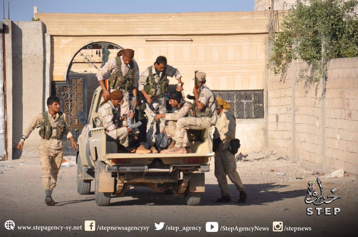 Kurdish SDF unit in Manbij