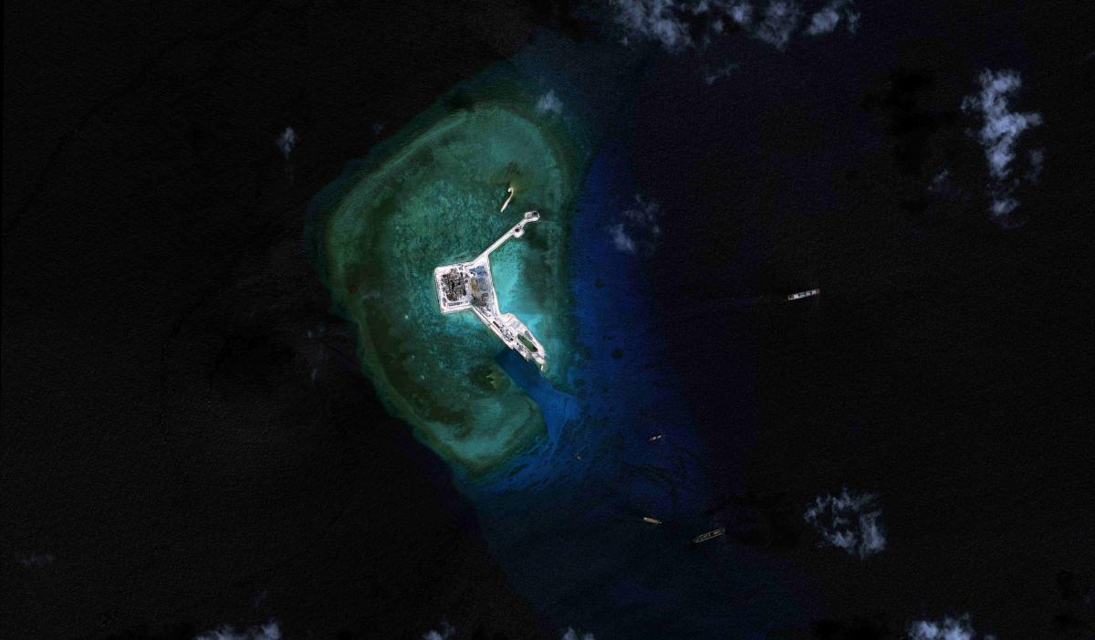 Gaven Reef on March 17, 2015