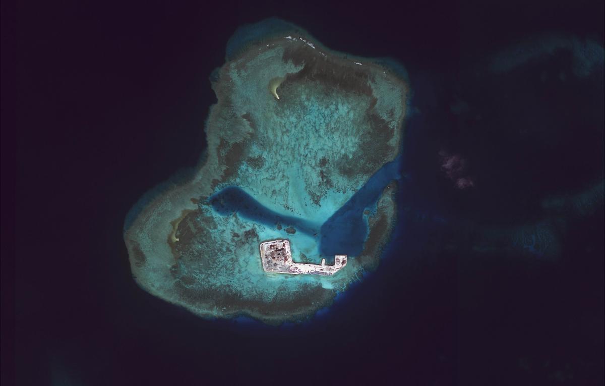 Hughes Reef on March 16, 2015