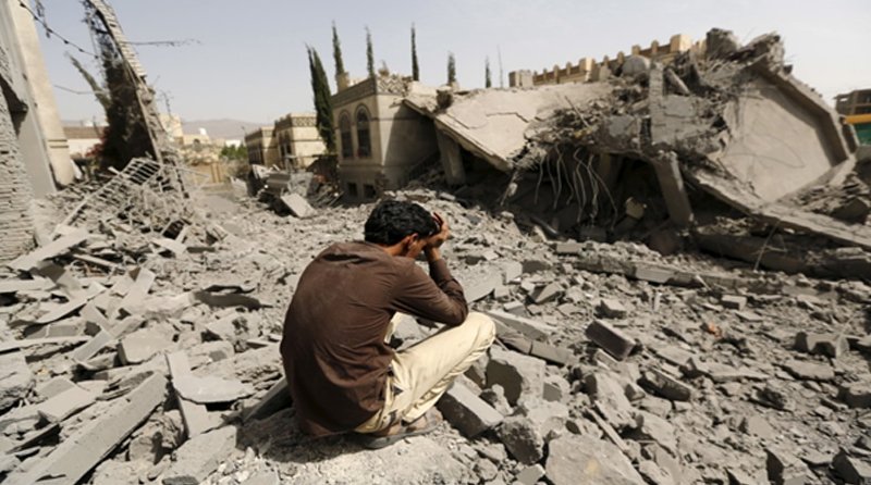 How do you think this Yemeni man views U.S. foreign policy? What does he contemplate as his sits amongst the devastation of his home? Barack Obama’s 2009 Nobel Peace Prize perhaps?
