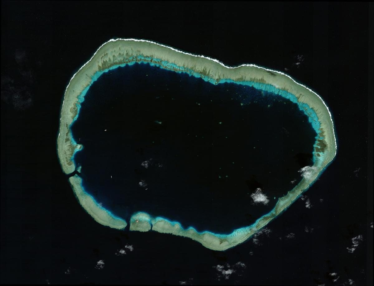 Mischief Reef on January 24, 2012
