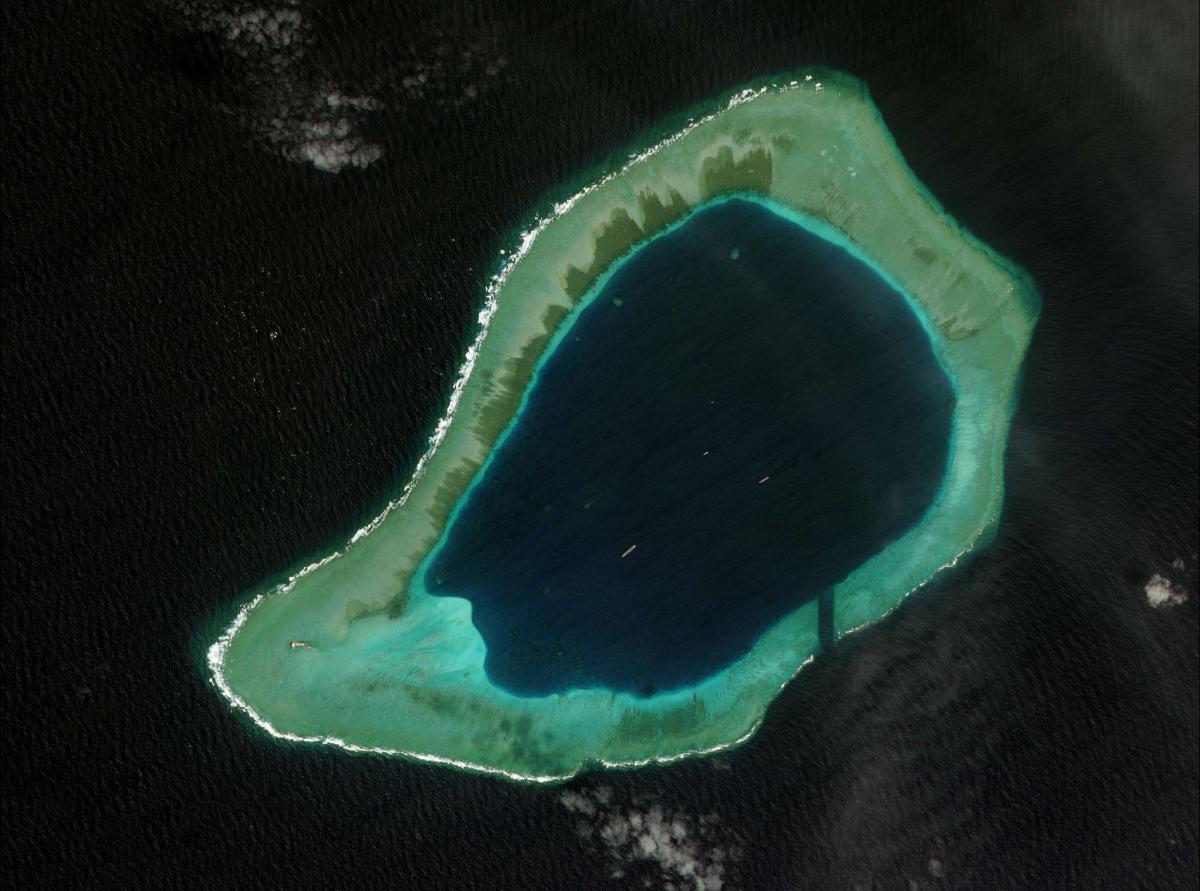 Subi Reef on July 27, 2012