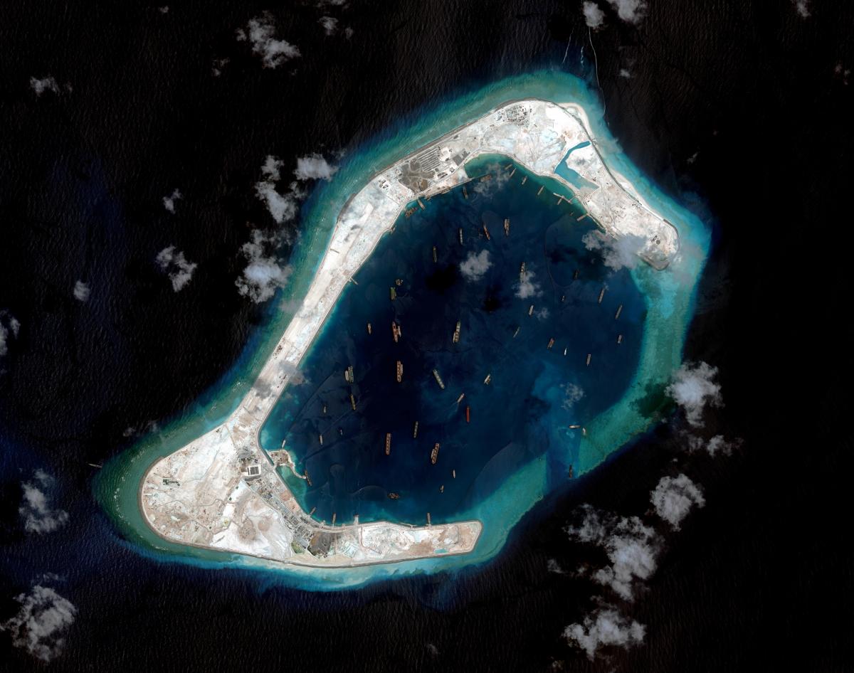 Subi Reef on September 3, 2015