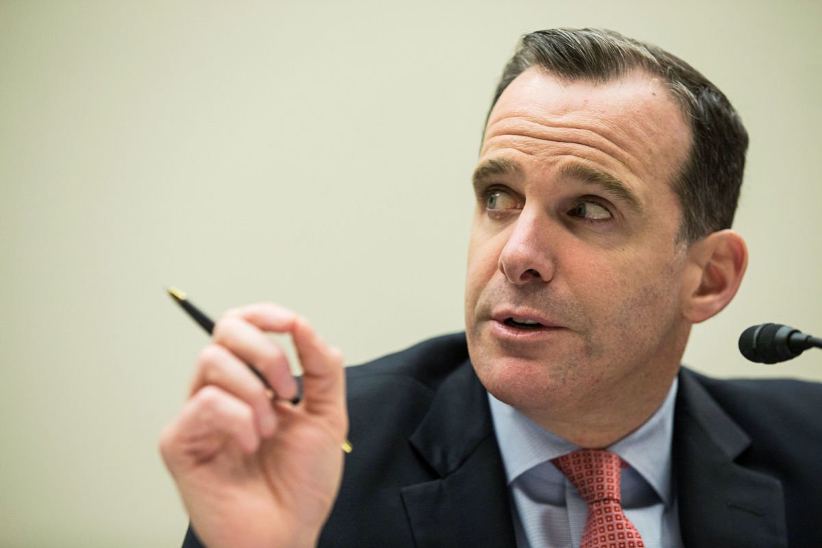 Brett McGurk is deeply concerned about the situation in Syria
