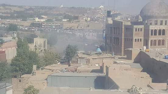 Photo from the scene by @MalaliBashir