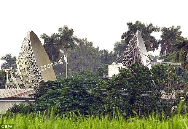 The former Russian listening station at Lourdes some 20 miles south of Havana is seen in this December 2000. It was mothballed a year later but could reopen, it is reported Read more: http://www.dailymail.co.uk/news/article-2694468/Russia-reopen-Cold-War-Cuban-listening-post-used-spy-America.html#ixzz4MOjbRDoC Follow us: @MailOnline on Twitter | DailyMail on Facebook