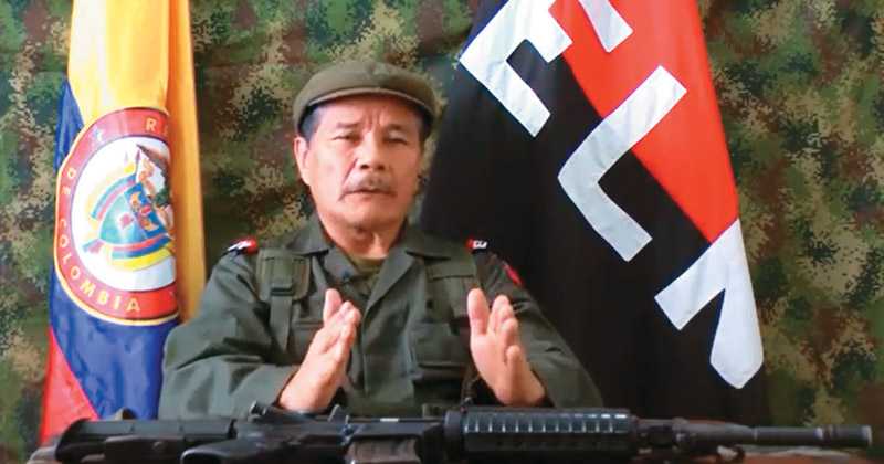 Nicolás Rodríguez Bautista, aka "Gabino", commander of ELN
