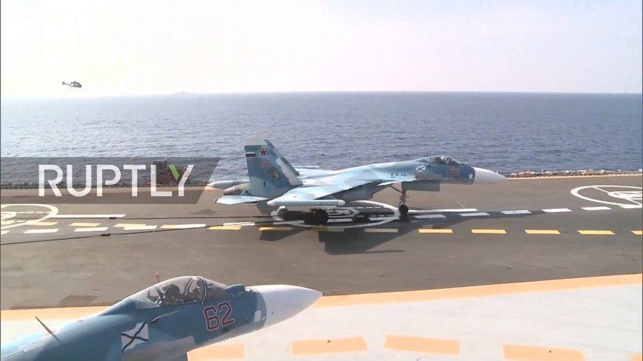 Admiral Kuznetsov's Aircraft Wing during Syrian Operation (Photo & Video) Admiral Kuznetsov's Aircraft Wing during Syrian Operation (Photo & Video)