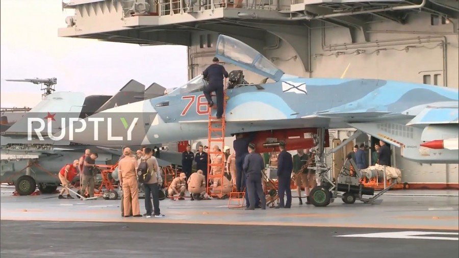 Admiral Kuznetsov's Aircraft Wing during Syrian Operation (Photo & Video) Admiral Kuznetsov's Aircraft Wing during Syrian Operation (Photo & Video)