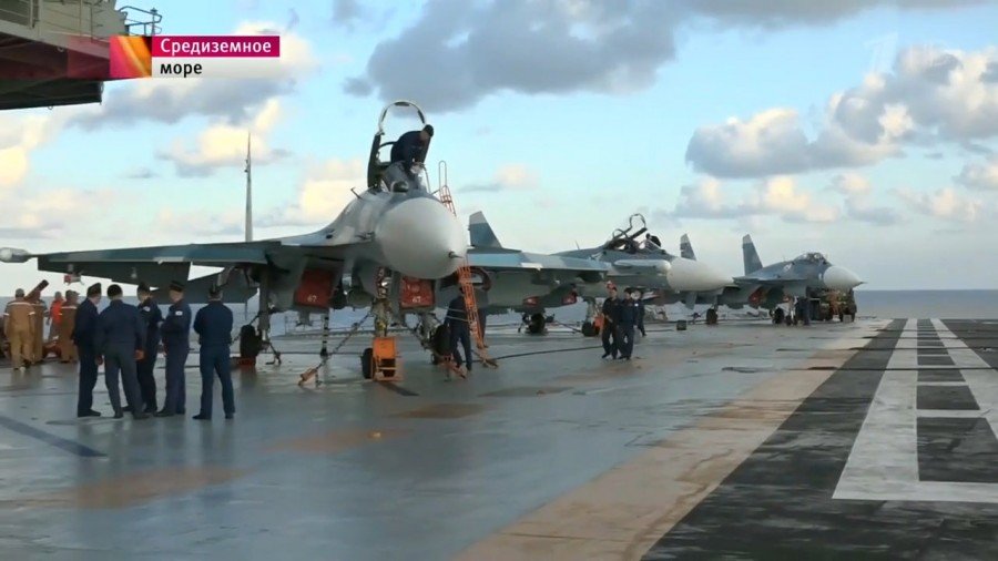 Admiral Kuznetsov's Aircraft Wing during Syrian Operation (Photo & Video) Admiral Kuznetsov's Aircraft Wing during Syrian Operation (Photo & Video)