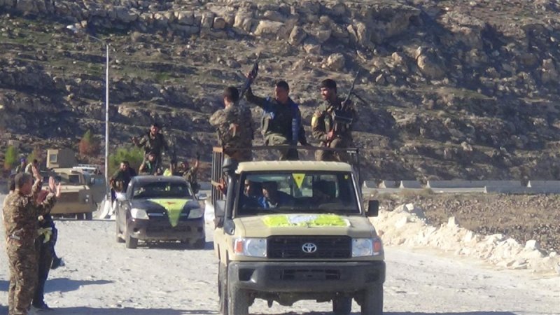 Fig.4 YPG units are in the province of Aleppo