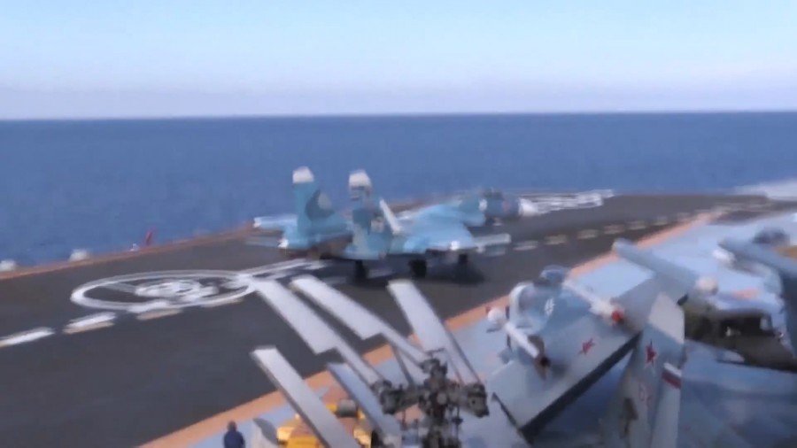 Admiral Kuznetsov's Aircraft Wing during Syrian Operation (Photo & Video) Admiral Kuznetsov's Aircraft Wing during Syrian Operation (Photo & Video)