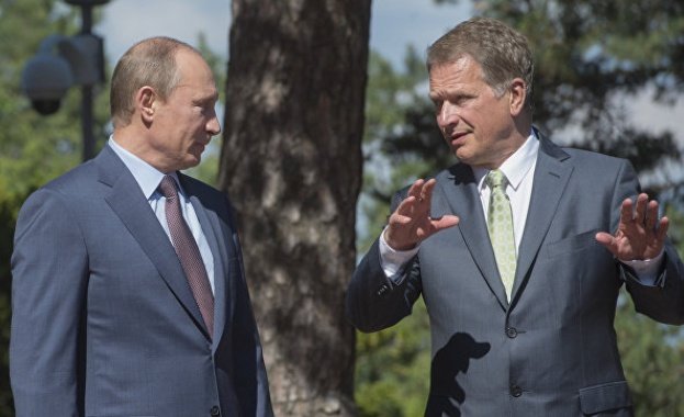 Saul Niynistyo and Vladimir Putin
