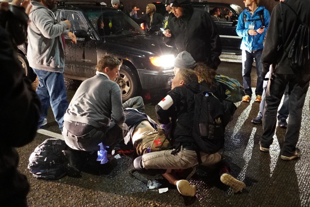 Photo from the scene by @RedheadNomad/Twitter