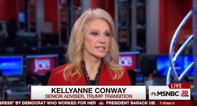 A screenshot from the MSNBC video
