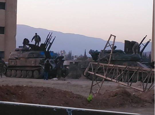 Two ZSU-23-4 Shilka have been handed over to the Syrian army
