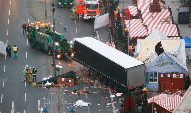 The scene of the attack