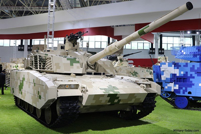 NORINCO light tank export project ZT5. A good balance of mobility, firepower and armor protection. The main gun can fire all NATO standard 105mm ammunition.