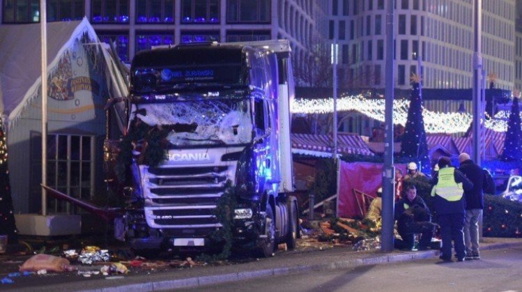 The assault at the Christmas market in Berlin, 19 December 2016