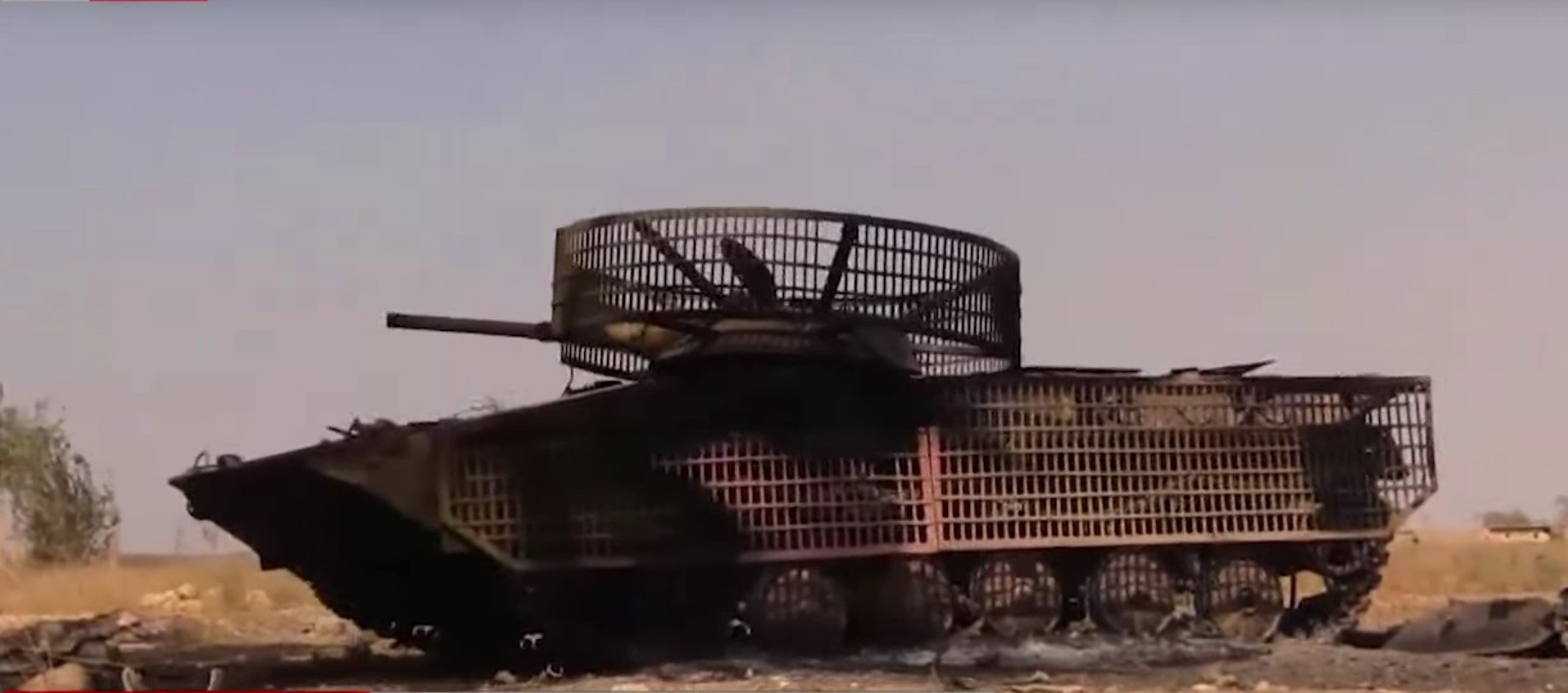 Figure 4. IS BMP destroyed by city’s defenders on its approaches