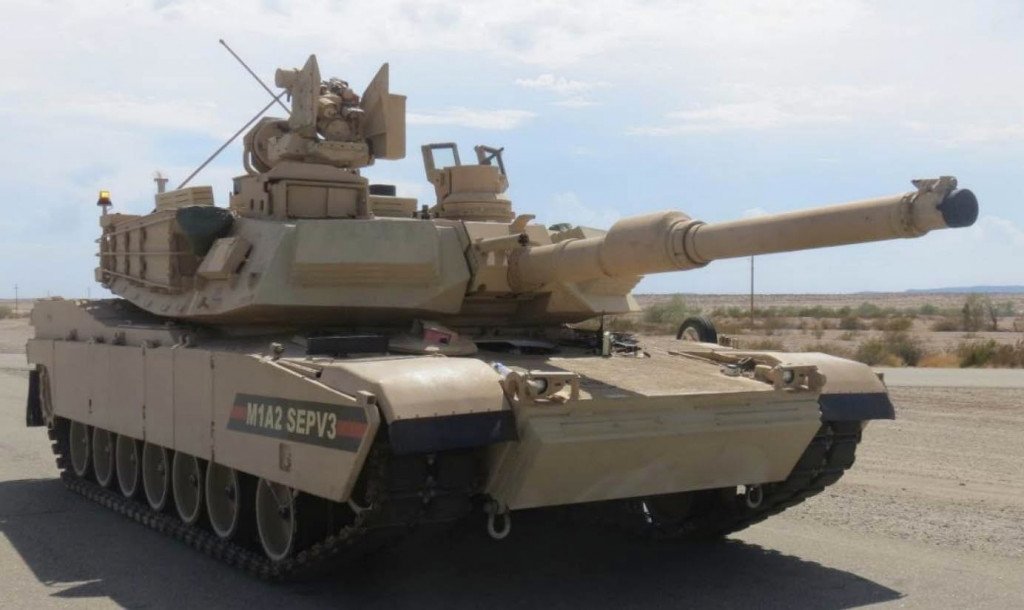 M1A2 SEPv.3. Latest upgraded MBT scheduled to be adopted into the U.S. Army starting in 2017.
