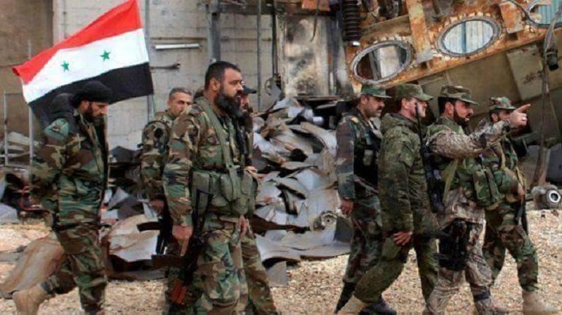 The Syrian Army's Tiger Forces are during the battle of Aleppo