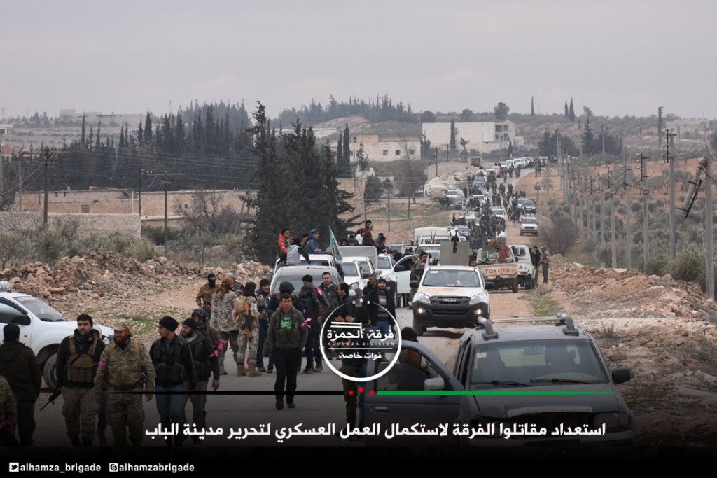 Pro-Turkish fores are heading to Al-Bab