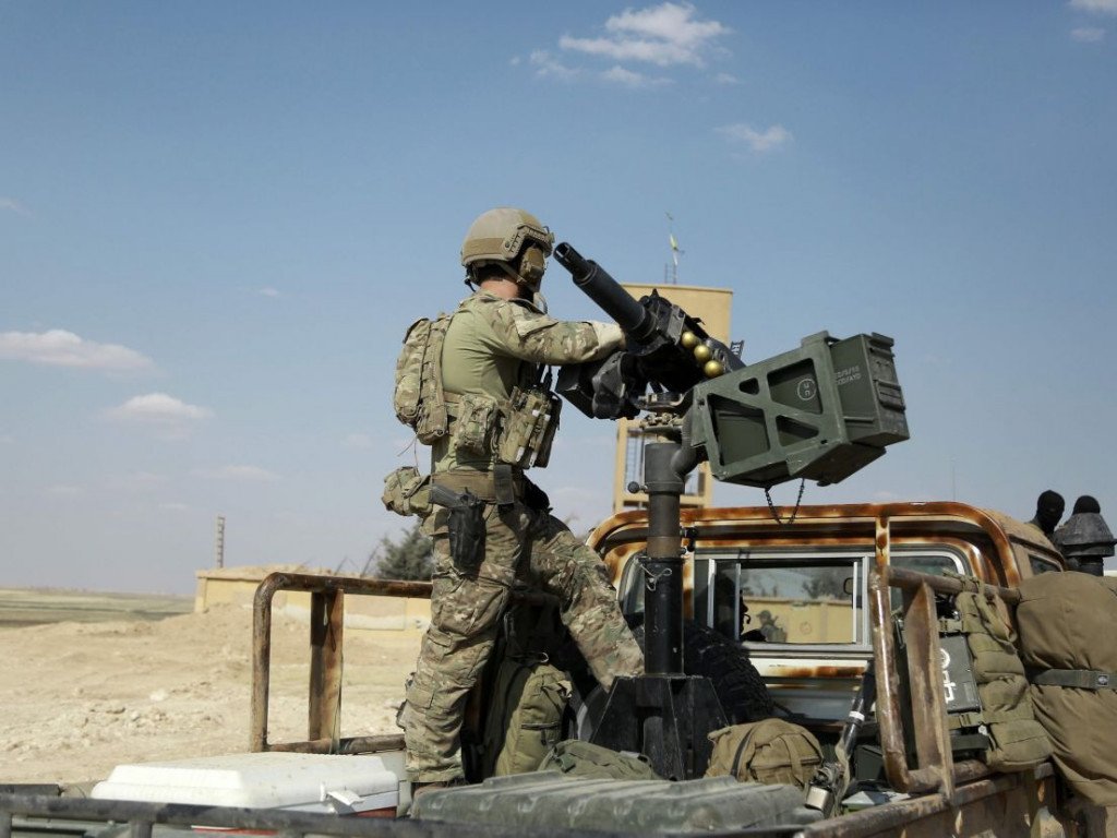 U.S. special operations forces are seen in the northern Syrian province of Raqqa on May 25, 2016. Delil Souleiman, AFP
