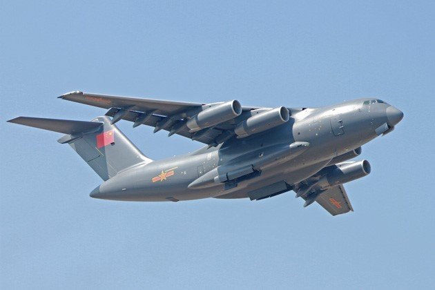 One of the first production examples of the Y-20 in active service with the PLAAF. The aircrews have affectionately dubbed the aircraft type “Chubby Girl” for obvious reasons.