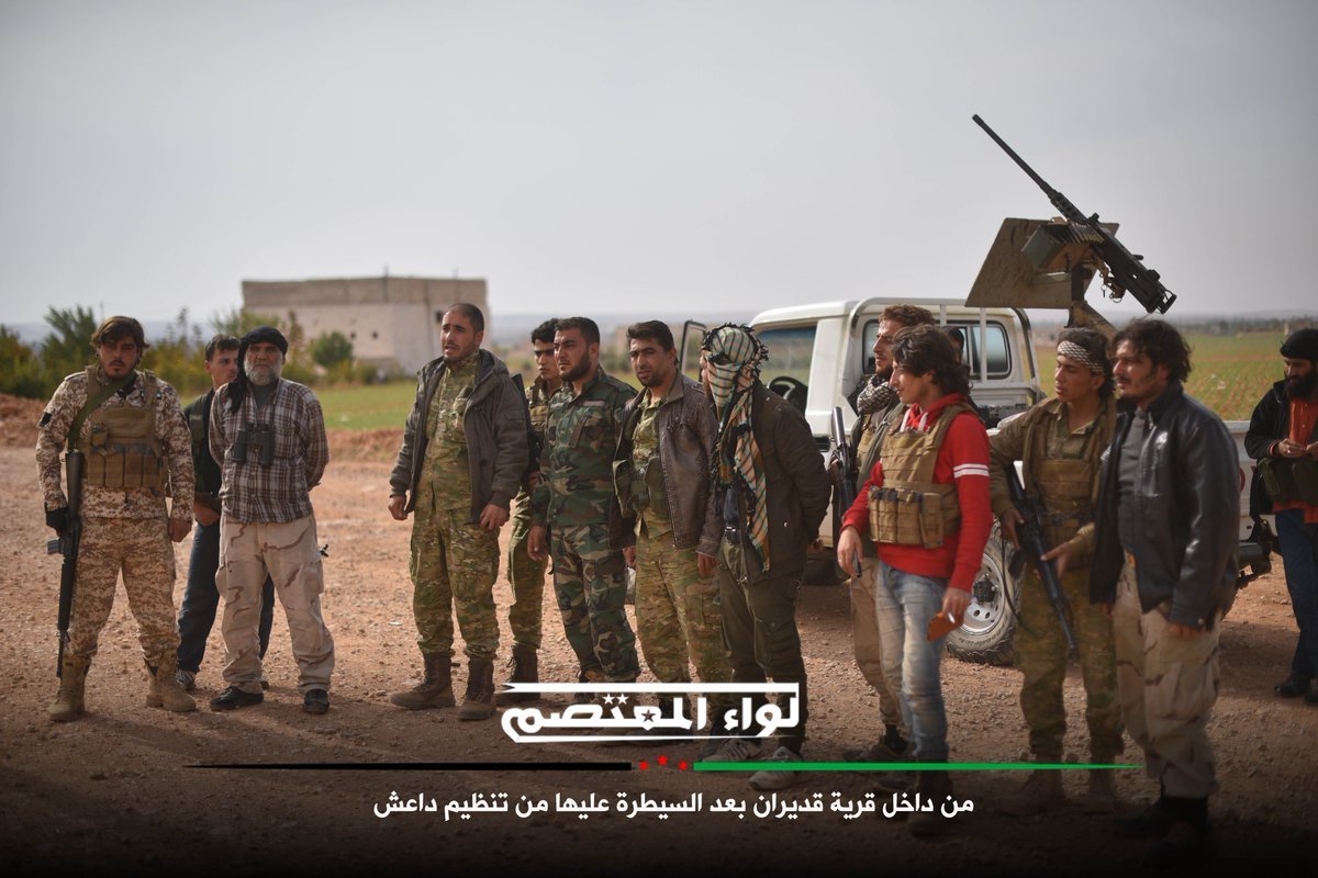 FSA militants are in the area of al-Bab