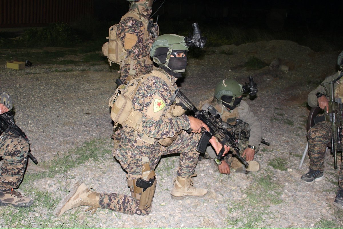 YPG elite fighters are in the province of Raqqa